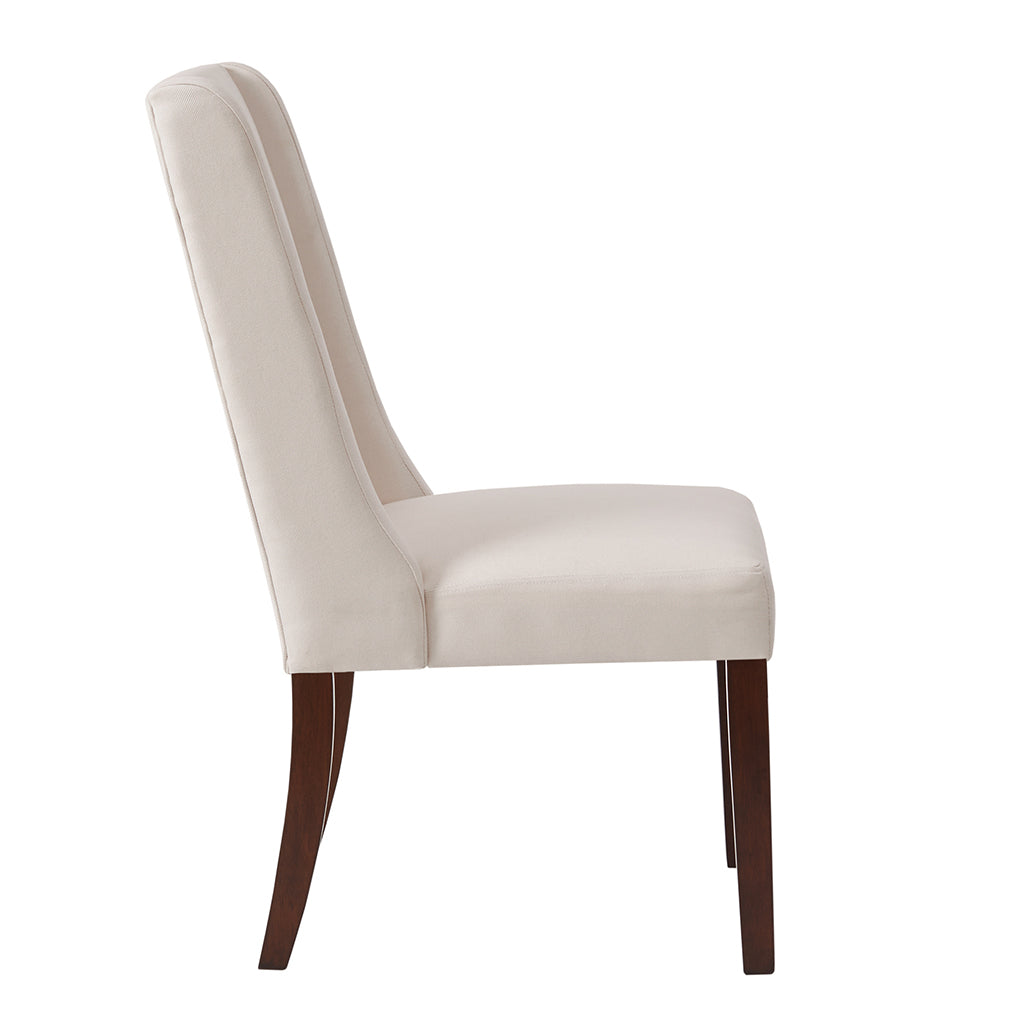 Brody Wing Dining Chairs Set of 2 - Modern Upholstered Accent Chairs for Dining Room, Kitchen, or Breakfast Nook - Comfortable & Stylish Home Decor
