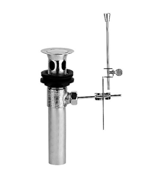 Dawn Standard Pop Up Drain with Lift Rod - High-Quality Bathroom Sink Drain Stopper for Easy Water Flow Control - Perfect for Home, Hotel, and Commercial Use