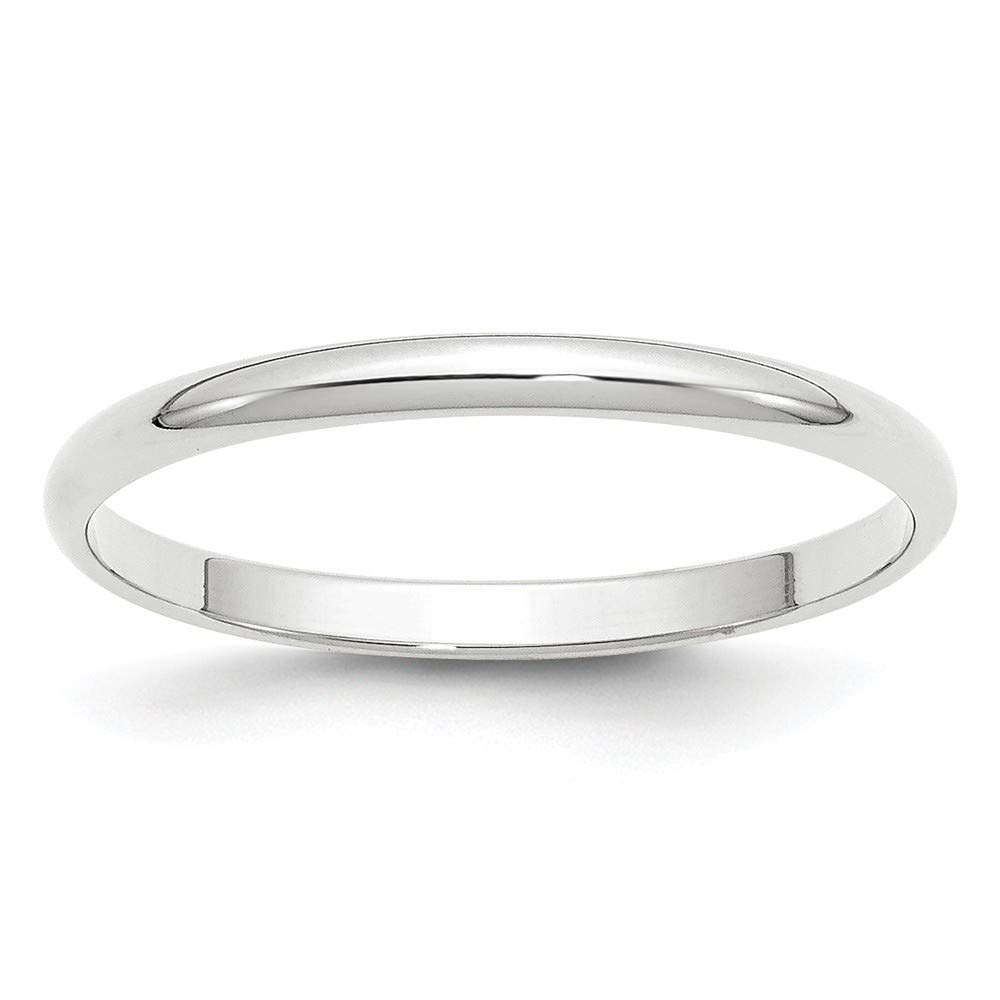 10K Gold Half Round Band Ring for Women - White, Yellow & Rose Gold, 2mm to 8mm Width, Sizes 4-10 | Elegant Stackable Wedding Band, Anniversary Gift, Everyday Jewelry for Work & Special Occasions