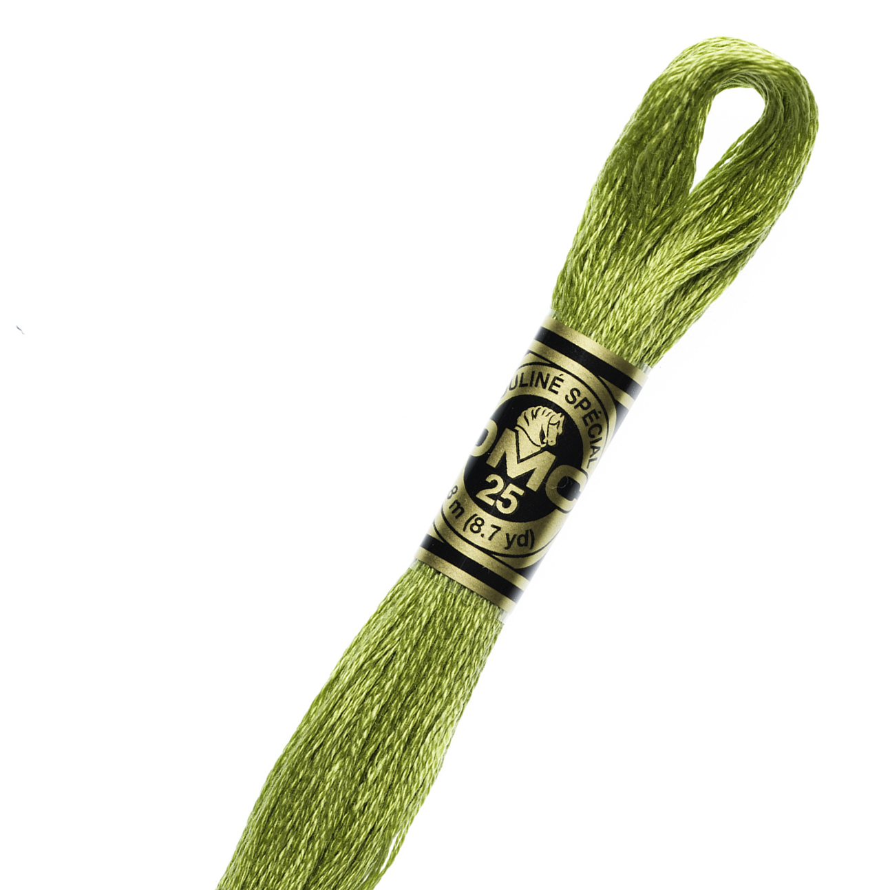 DMC 471 Cotton Embroidery Floss - 6 Stranded Premium Thread for Cross Stitch, Needlework & Hand Embroidery - Perfect for DIY Crafts, Scrapbooking & Home Decor Projects