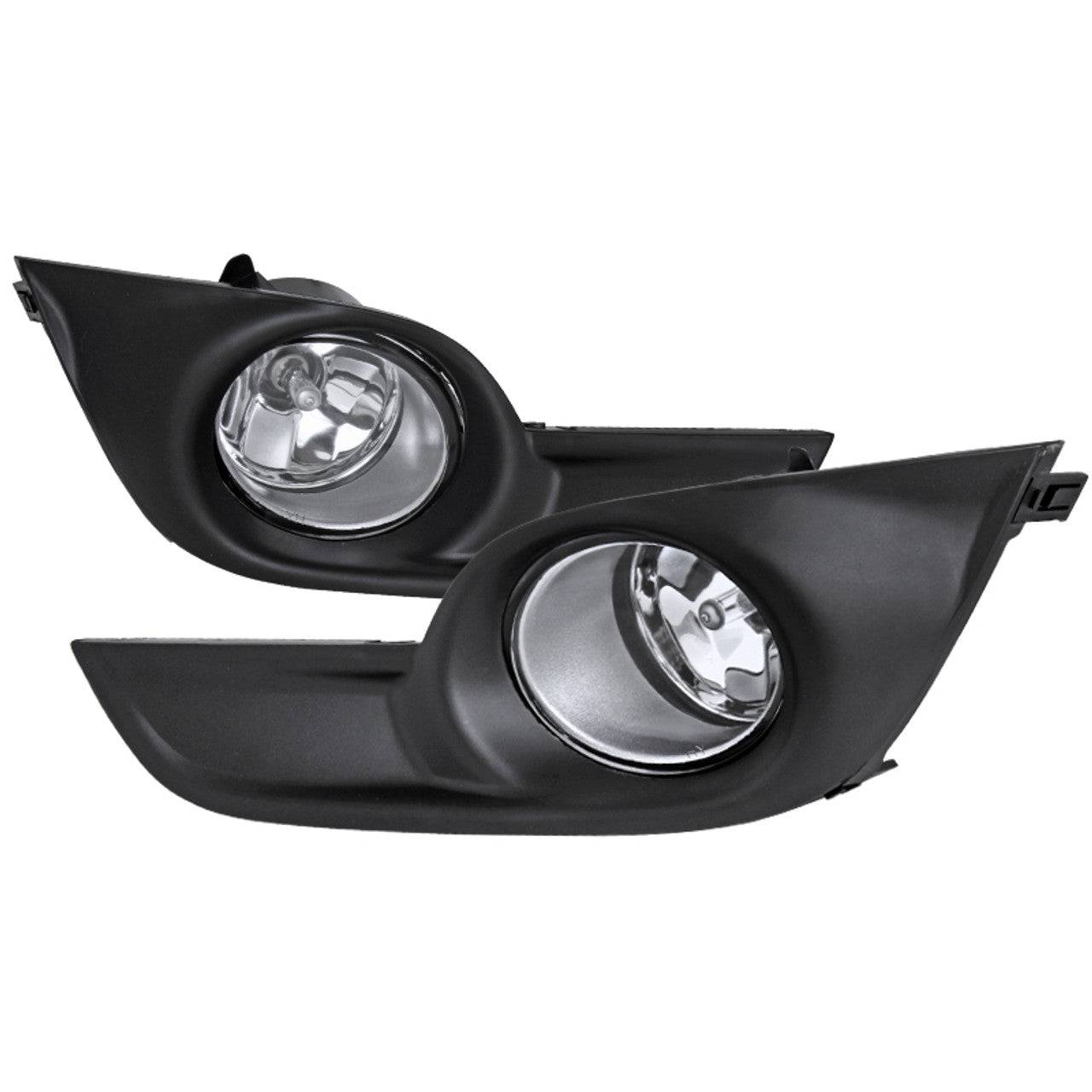 2013-2015 Nissan Altima H11 LED Fog Lights Kit - Chrome Housing with Clear Lens - Upgrade Your Car's Visibility for Night Driving & Bad Weather