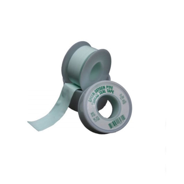 AA Thread 16051 1/2 x 520 Green Oxygen PTFE Thread Seal Tape - High Temperature Resistant Plumbing Tape for Gas, Water & Air Pipe Connections