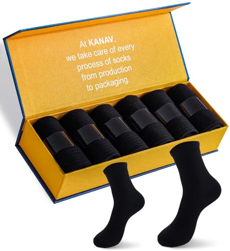 Black (6 Pairs)