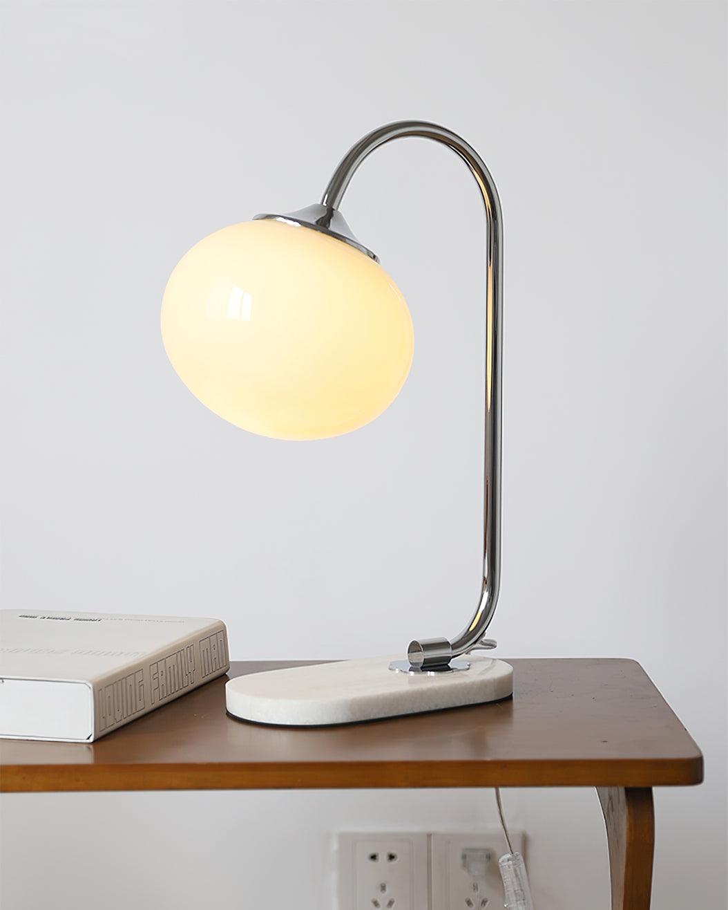 Cozy Marshmallow Table Lamp - Soft Glow Bedside Light for Kids & Nursery - Perfect for Bedrooms, Dorms, and Relaxing Nighttime Ambience