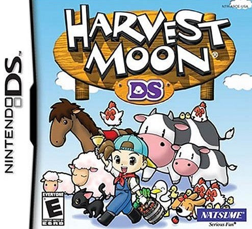 Used Harvest Moon DS Video Games - Authentic Nintendo DS Cartridge for Farming Simulation Fun - Perfect for Collectors & Retro Gaming Enthusiasts