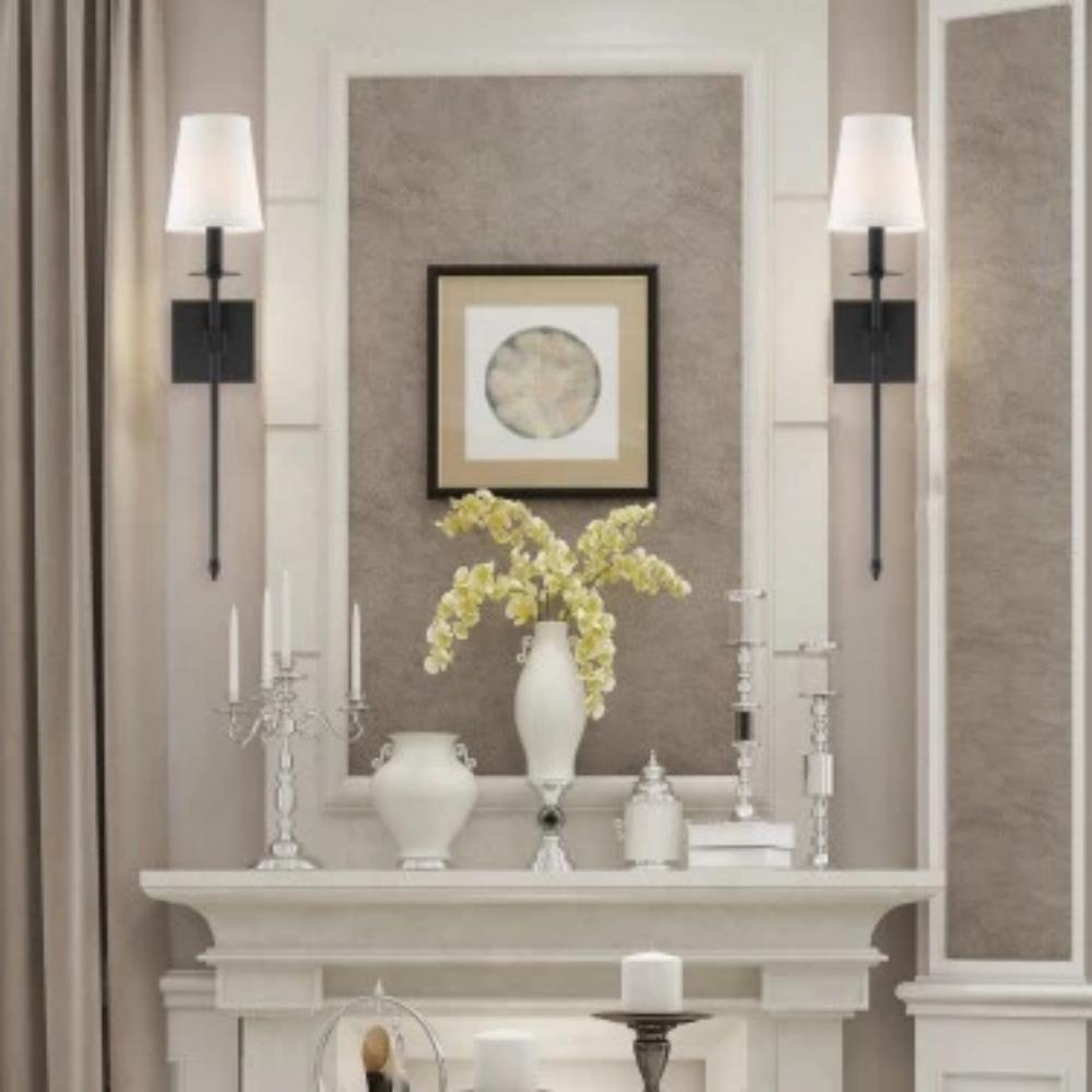 Holly Wall Sconce - Modern LED Wall Light Fixture with Dimmable Brightness for Bedroom, Living Room & Hallway Decor