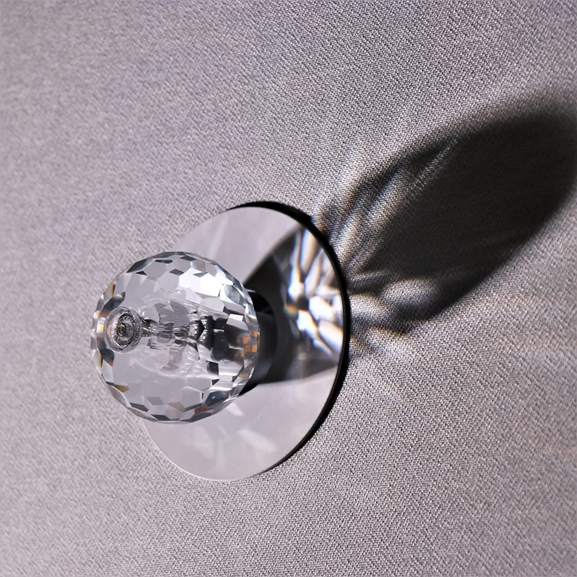 Disco Ball Diamond Crystal LED Light Bulb - Party, Dance, and Home Decor Lighting for Events & Celebrations