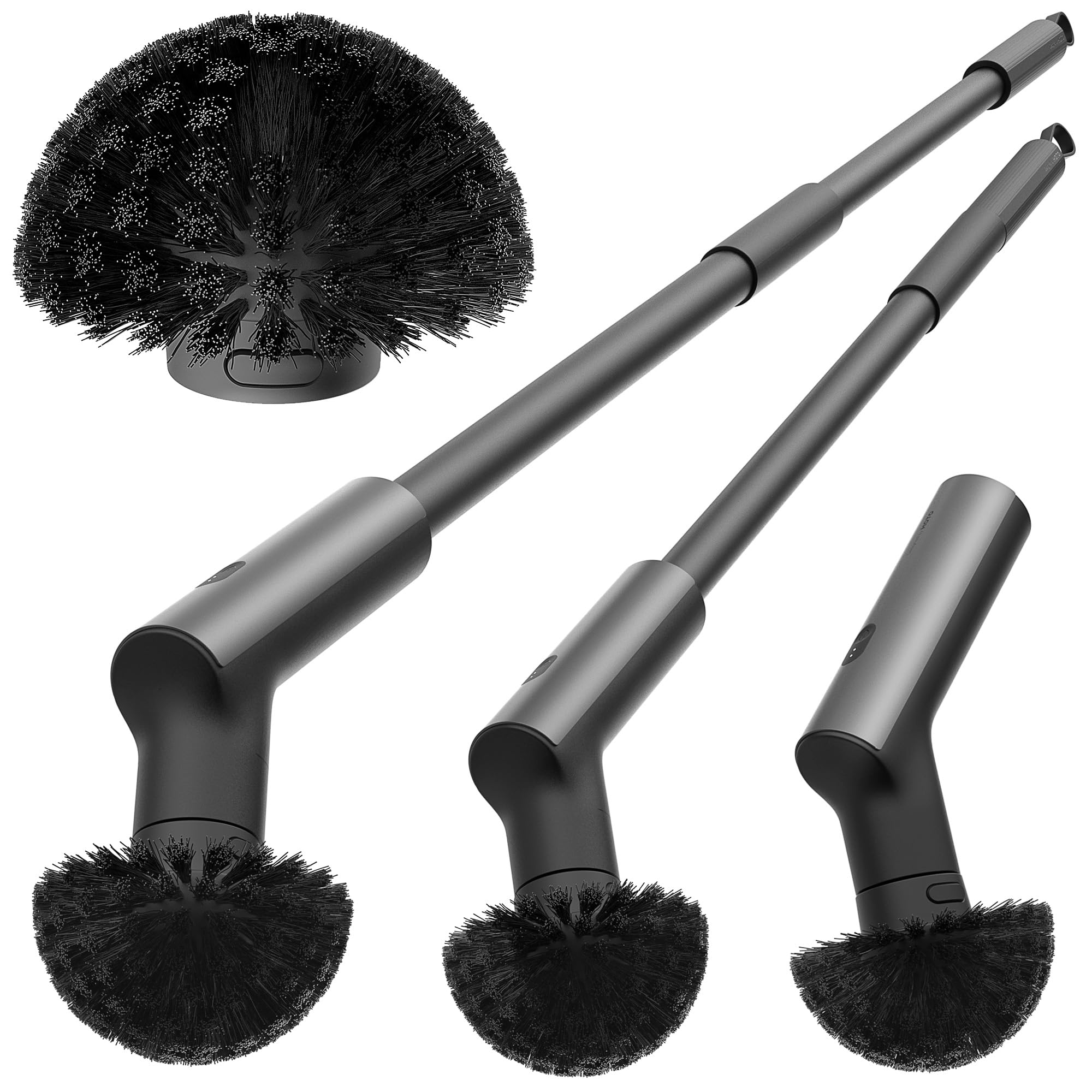 HOTO Replacement Brush Heads for Electric Spin Scrubber - 1 Pack Cordless Power Cleaning Dome Brush Accessories, Compatible with HOTO Electric Scrubber Only - Perfect for Bathroom, Shower, Kitchen & Floor Cleaning