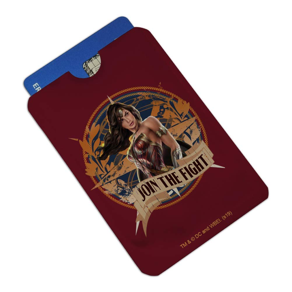 Wonder Woman Movie RFID Blocking Credit Card Holder Set of 4 - Anti-Theft Wallet Protector for Women & Men - Perfect for Travel, Shopping & Everyday Use