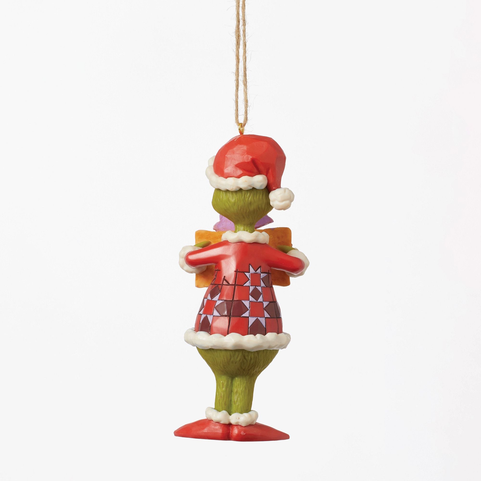 Merry Whatever Grinch PVC Christmas Ornament - Festive Holiday Decor for Tree, Home & Office