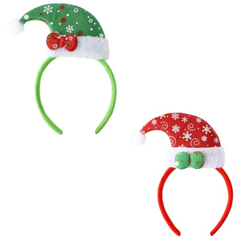 Red and Green Elf Hat