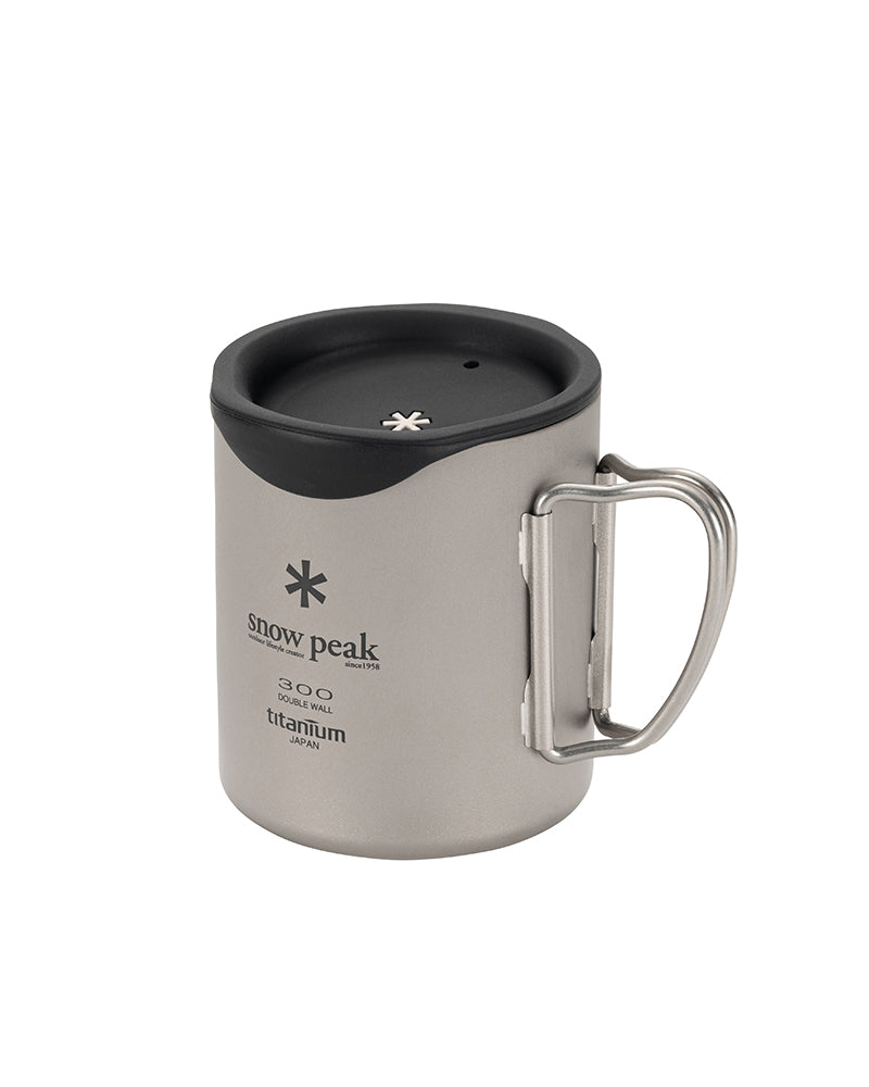 Premium Titanium Double-Walled 300ml Insulated Coffee Mug Set - Perfect for Hot & Cold Drinks, Camping, Office & Travel