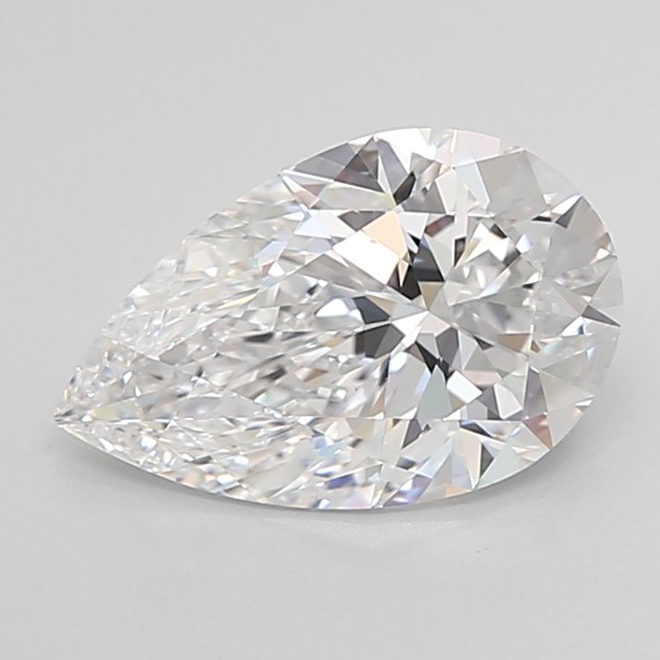 3.00 Carat Pear Lab Grown Diamond - VVS1 Clarity, D Color | Certified Ethical Diamond for Engagement Rings & Fine Jewelry | Perfect for Proposals, Anniversaries & Special Occasions