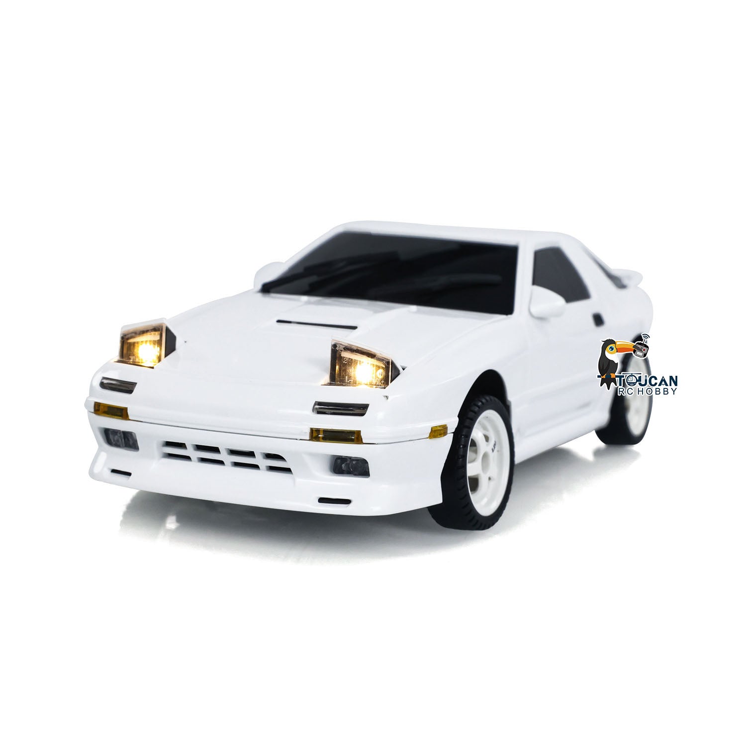 1/18 LDRC RX7 2.4G RC Racing Car with Gyroscope - RWD Wireless Remote Control Drift Vehicle for Adults & Kids - Fast Free Shipping - Perfect for Indoor Racing, Backyard Drifting & RC Car Competitions
