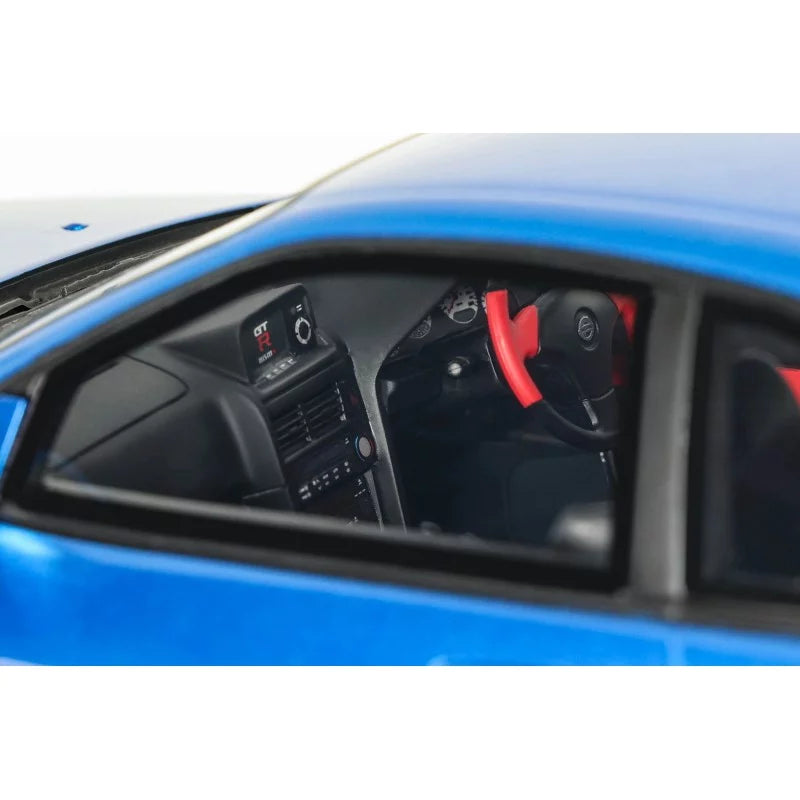 Preorder Ottomobile 1:12 Scale Nissan Skyline R34 Z-Tune 2005 Diecast Model Car in Bayside Blue - Limited Edition Collectible for Car Enthusiasts & Display Showcase - Perfect for Home Office Decor, Gift for Car Lovers, and Model Car Collections