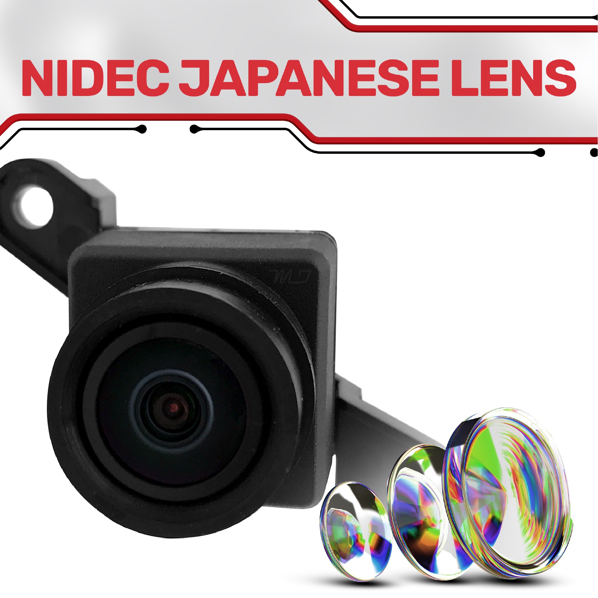 OEM Replacement Backup Camera for Dodge Ram 2013-2015 - Compatible with Part # 56038978AB to AL - Enhanced Rear View Safety for Parking & Towing