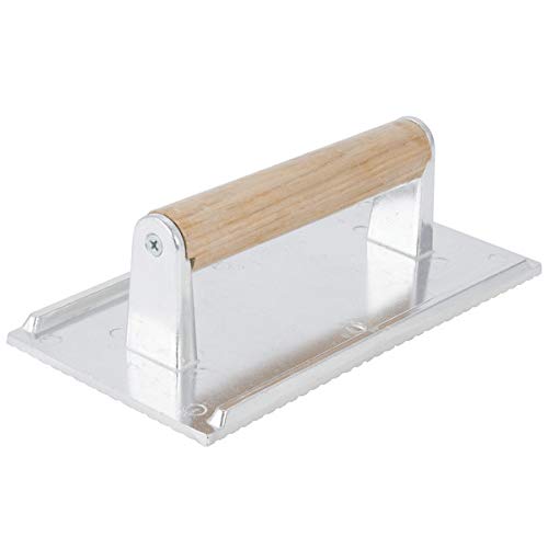 Premium Aluminum Steak Weight & Burger Press - Commercial Grade 8