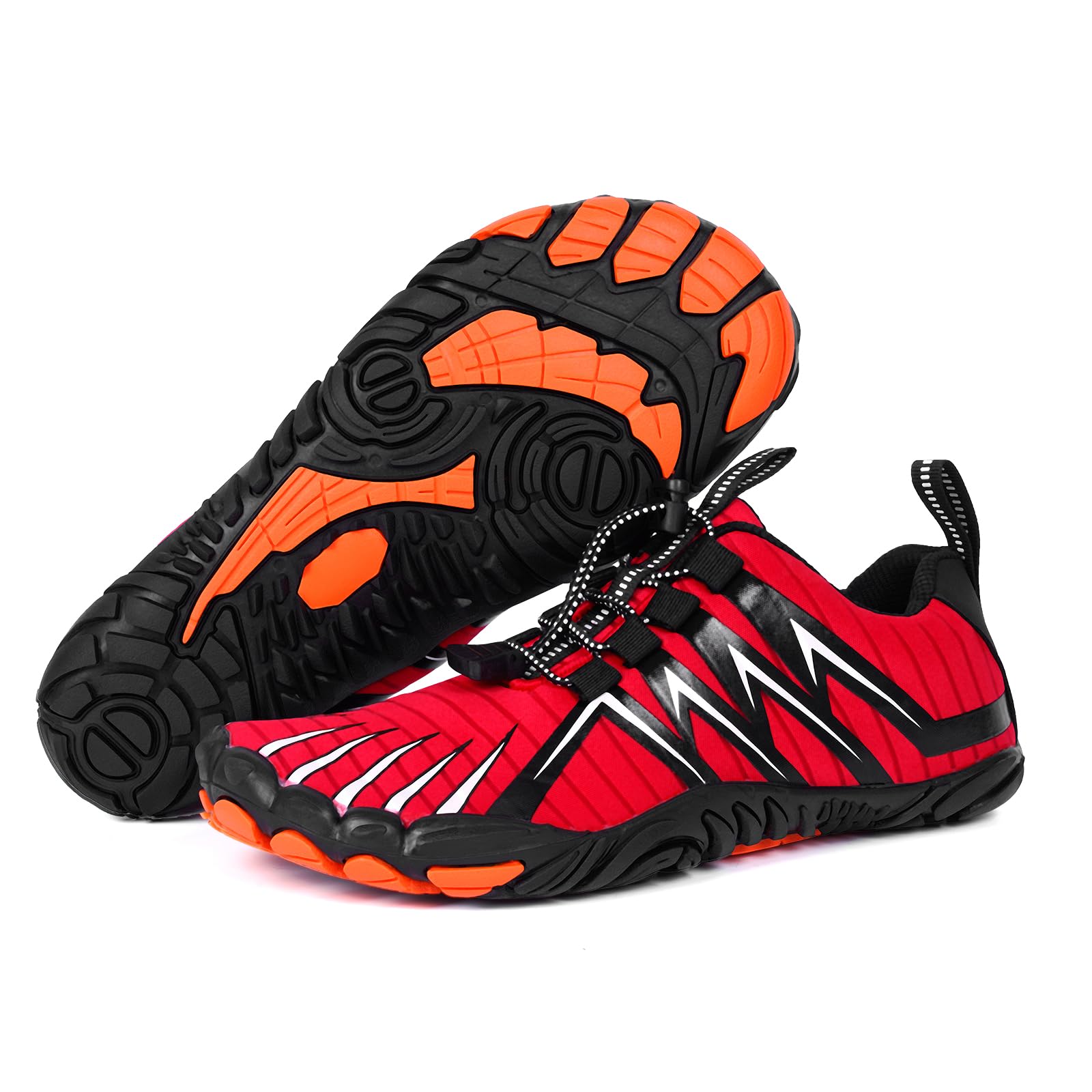 Barefoot Shoes for Men & Women - Minimalist Trail Running & Hiking Shoes | Zero Drop, Wide Toe Box, Non-Slip Sole | Breathable Quick-Dry Water Shoes for Outdoor Adventures, Gym Workouts & Travel