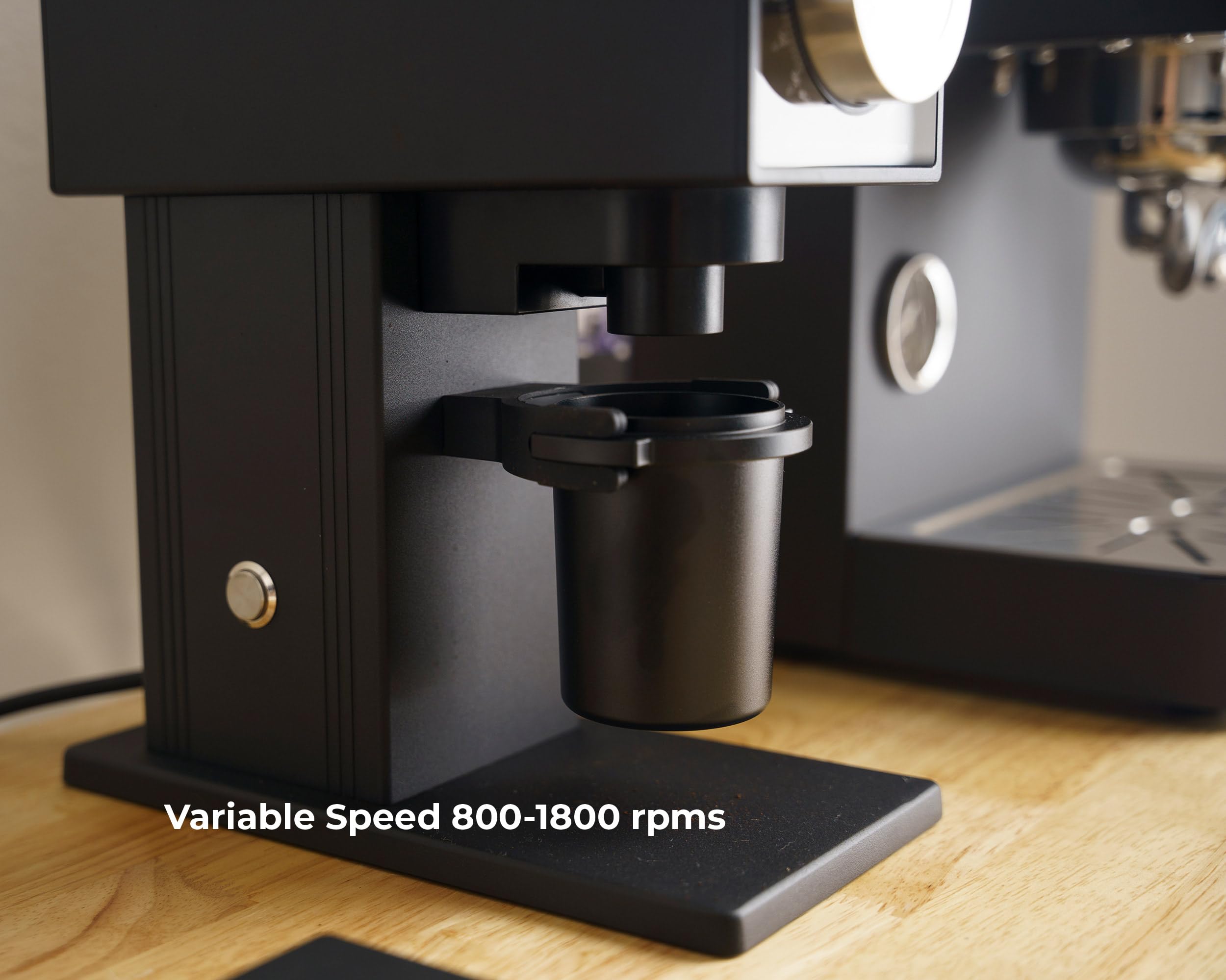 CF64V Variable Speed Single Dose Coffee Grinder - Professional Burr Grinder for Espresso, French Press & Pour Over - Perfect for Home Baristas & Coffee Enthusiasts