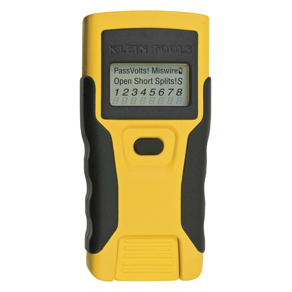 Klein Tools VDV026-812 LAN Cable Installation and Network Tester Starter Kit for Ethernet, Cat5, Cat6 - Perfect for IT Professionals, Network Technicians, and Home Networking Setup