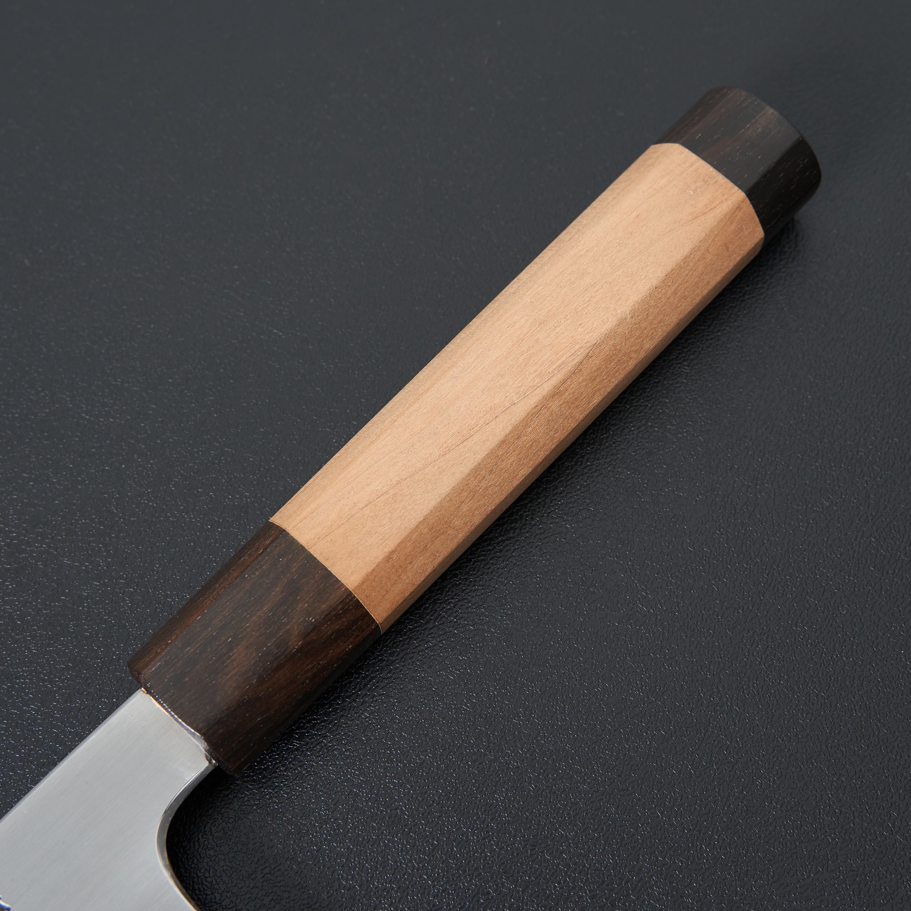 Hitohira Gorobei Rikichi Blue #2 Kasumi Santoku Knife 6.7