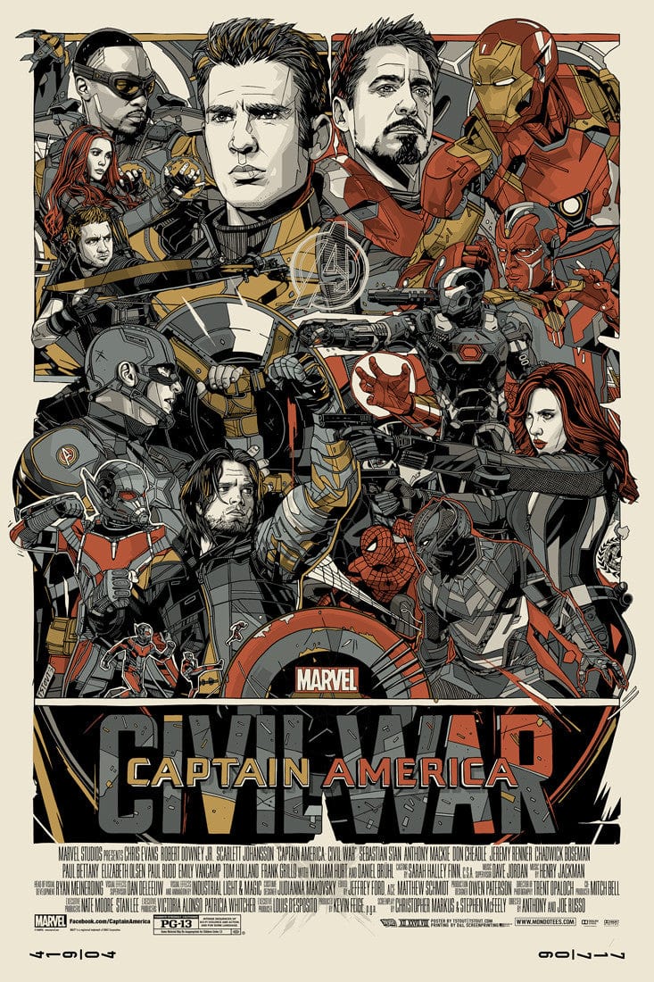 Captain America: Civil War (Blu-ray/DVD Combo) - Marvel Superhero Movie | Action, Adventure | Perfect for Movie Nights & Marvel Fans