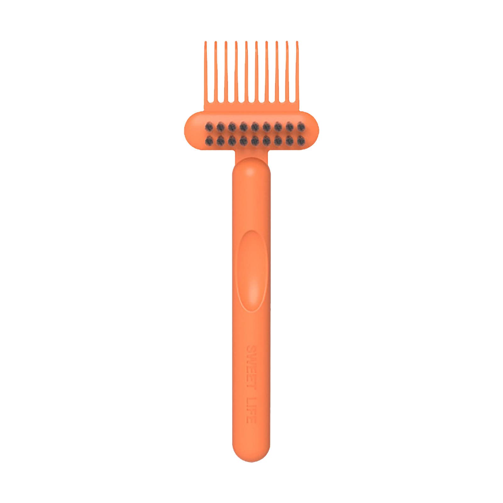 Professional Detangling Comb Brush for Curly Hair - Hollow Air Cushion Massage Brush with Wide Teeth for Smoothing & Styling - Perfect for Salon, Home Hair Care & Travel Use
