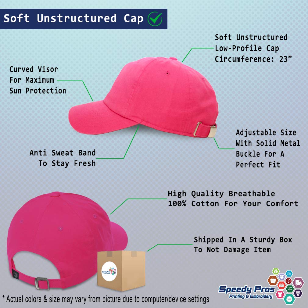 Speedy Pros Soft Baseball Cap - Breathable Twill Cotton Dad Hat for Men & Women - Perfect for Outdoor Activities, Sports & Casual Wear