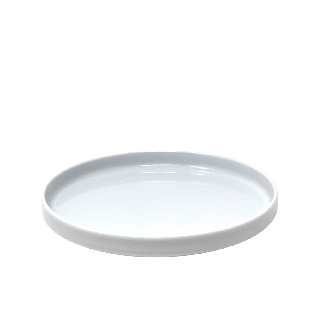 Nella 7.9 Inch Ellipse Plates - Set of 12 White Porcelain Dinner Plates for Restaurants, Catering & Home Dining - Elegant Oval Serving Dishes for Parties, Weddings & Everyday Use