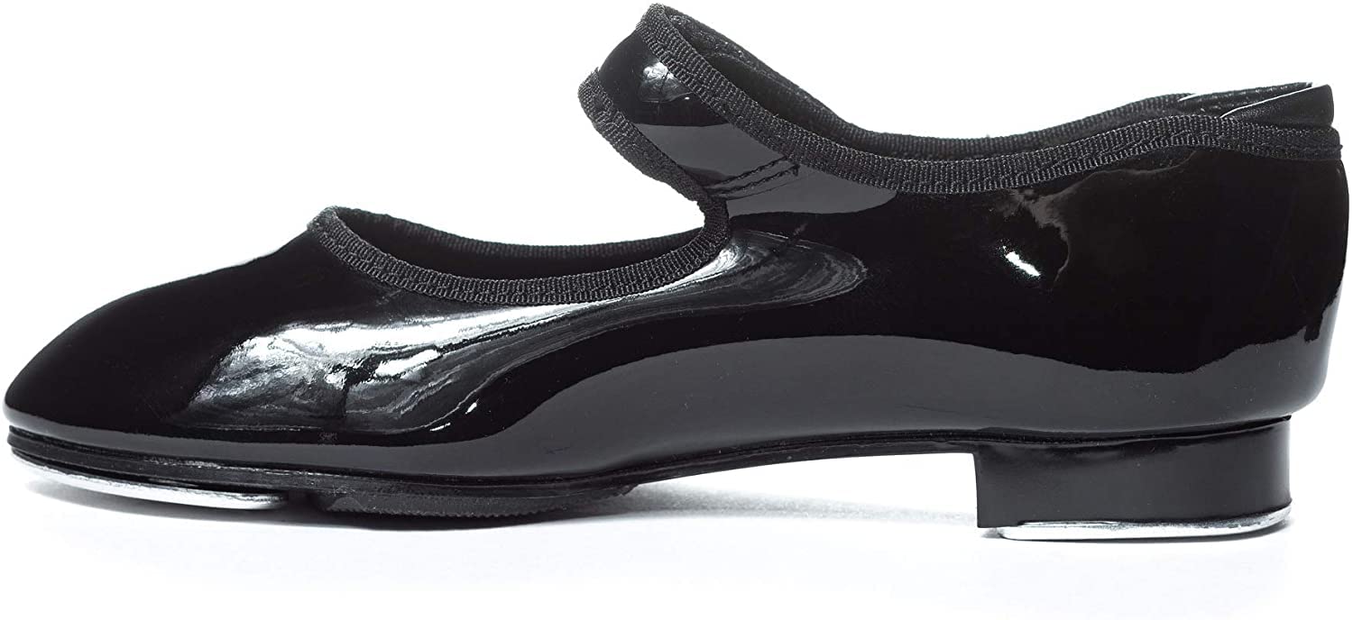 Girls Velcro Strap Tap Dance Shoes - Comfortable & Adjustable for Ballet, Jazz, and Performance - Perfect for Dance Classes, Recitals, and Stage Performances