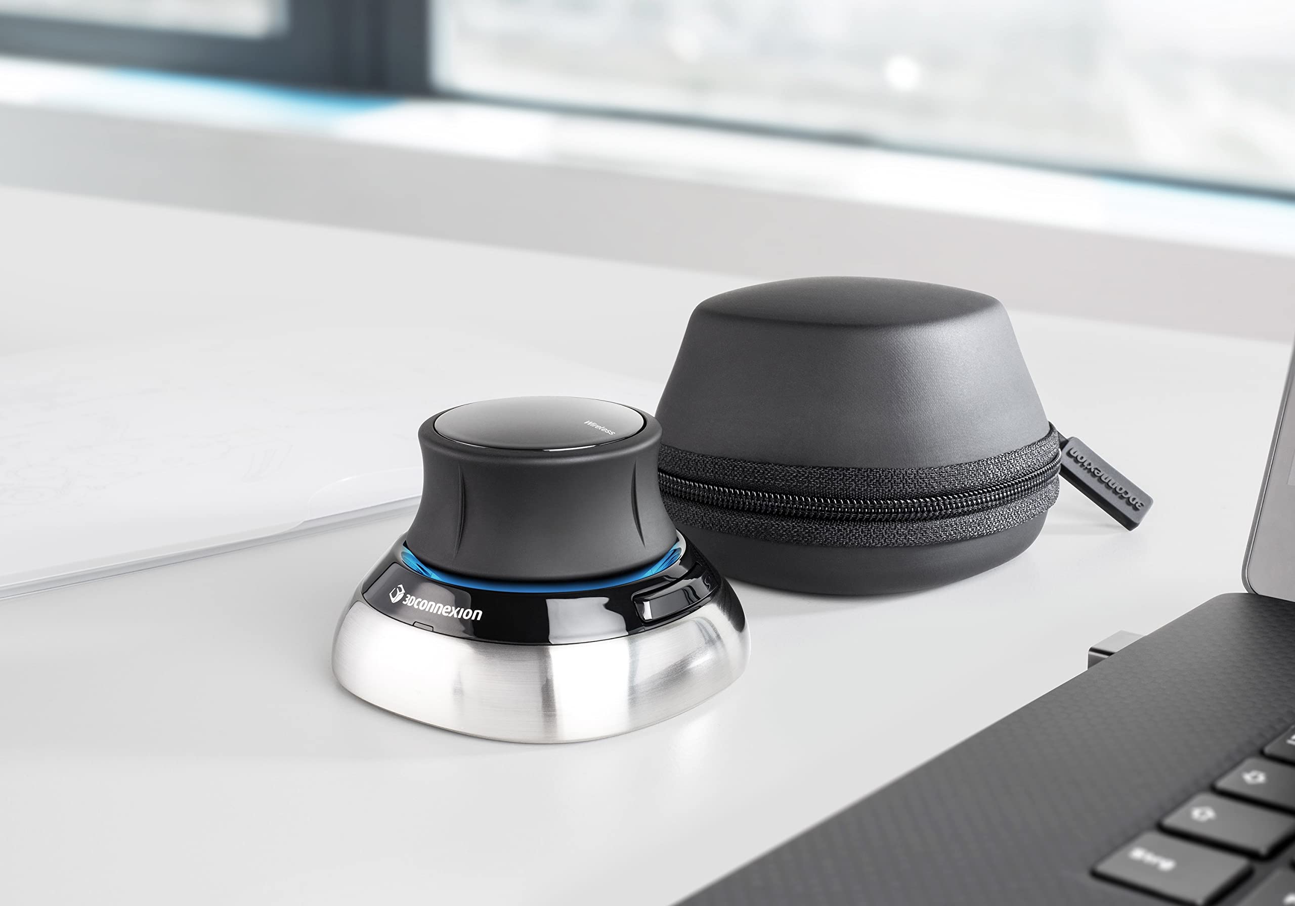 3Dconnexion SpaceMouse Wireless - Ergonomic 3D Mouse for CAD, 3D Modeling & Design | Precision Control for Professionals | Perfect for Architects, Engineers & Graphic Designers