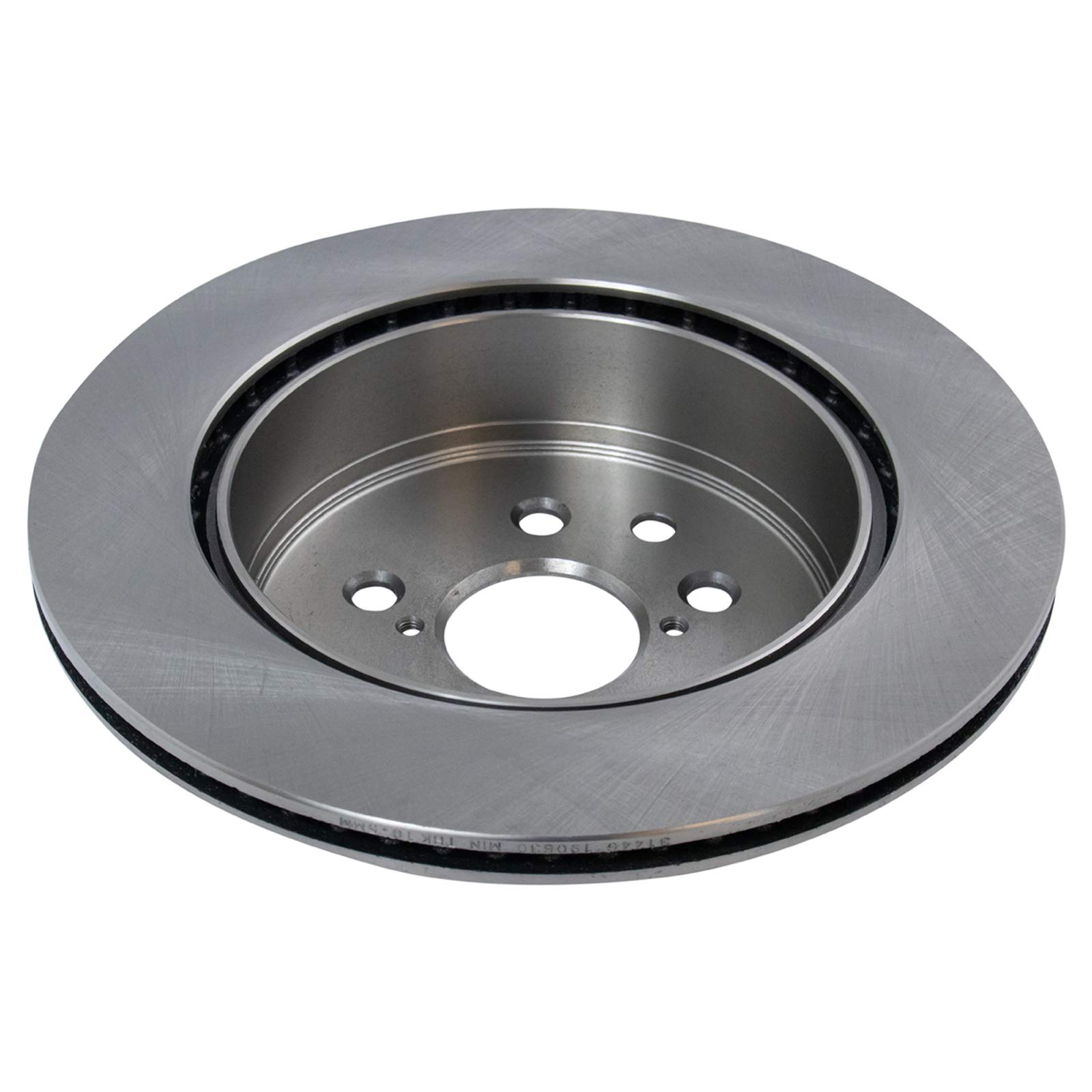 High-Performance Rear Semi-Metallic Brake Pads & Rotors Kit with Brake Fluid - Compatible with Lexus GS IS Series - Perfect for Daily Commuting & Performance Driving