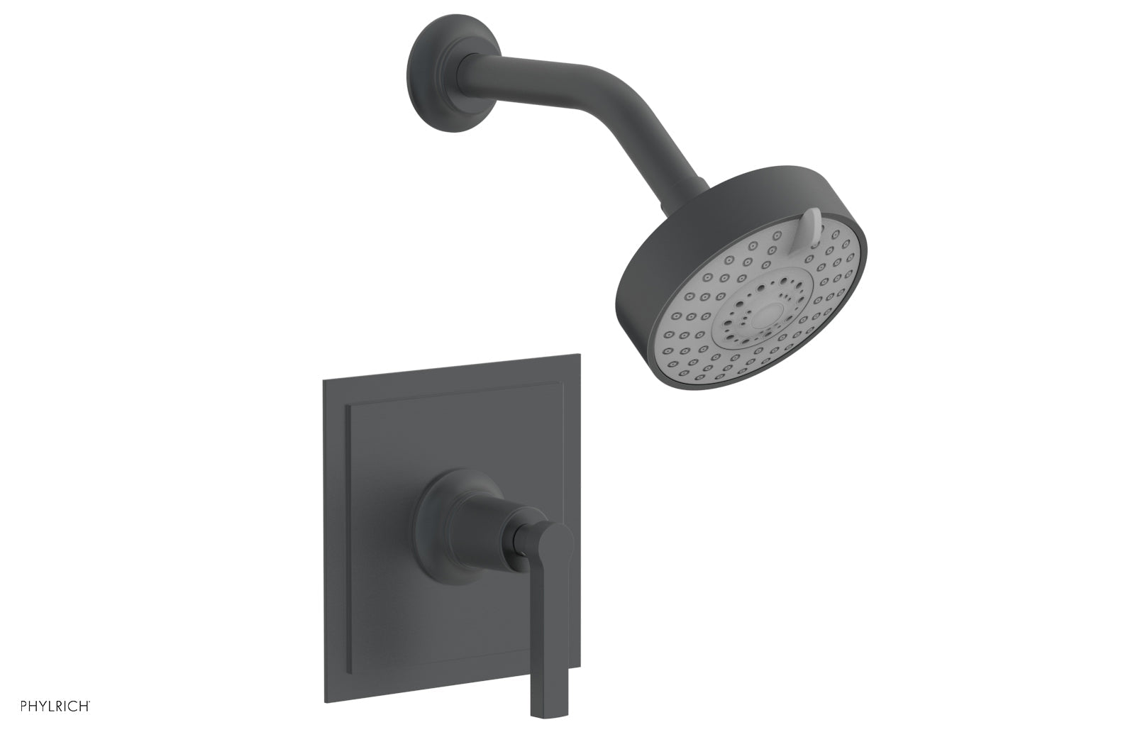 HEX MODERN Pressure Balance Shower Set with Lever Handle - Model 501 22 - Perfect for Bathroom Renovation & Spa-Like Shower Experience