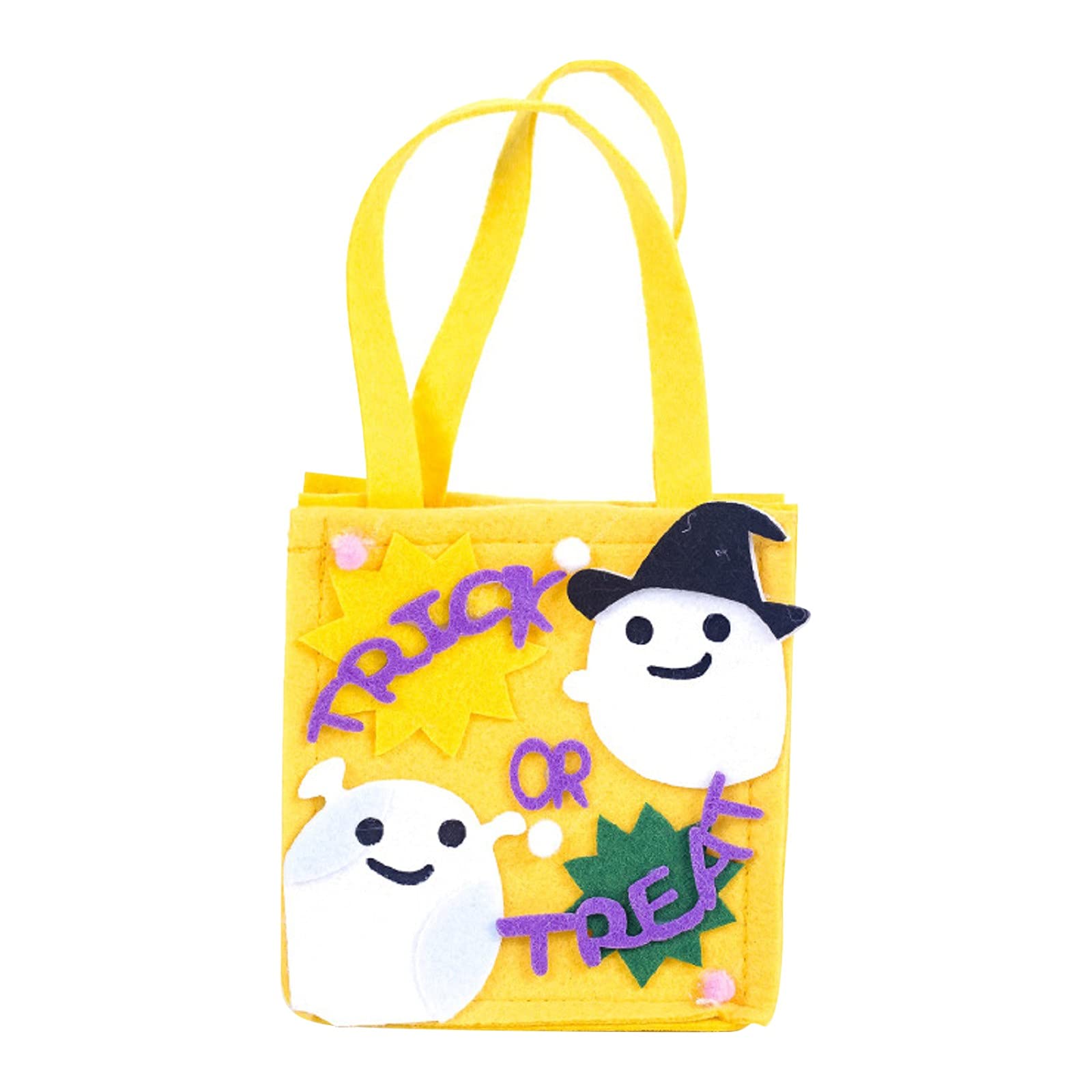 Halloween Candy Fabric Cartoon Shopping Bags - Cute Decorations for Home Storage & Organization - Perfect for Trick or Treat, Party Favors & Gift Wrapping