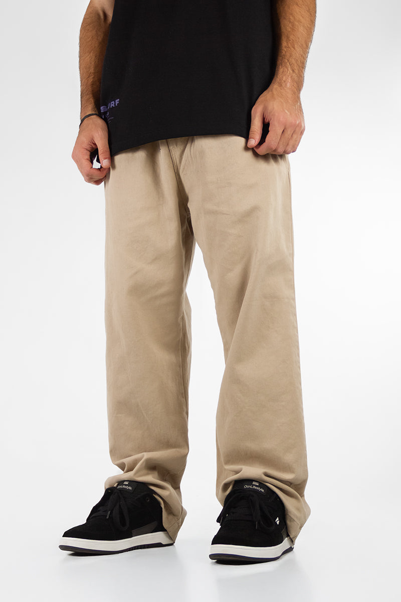 OCN Men's Strong Beige Cargo Pants - Durable Work Pants for Outdoor, Hiking & Casual Wear