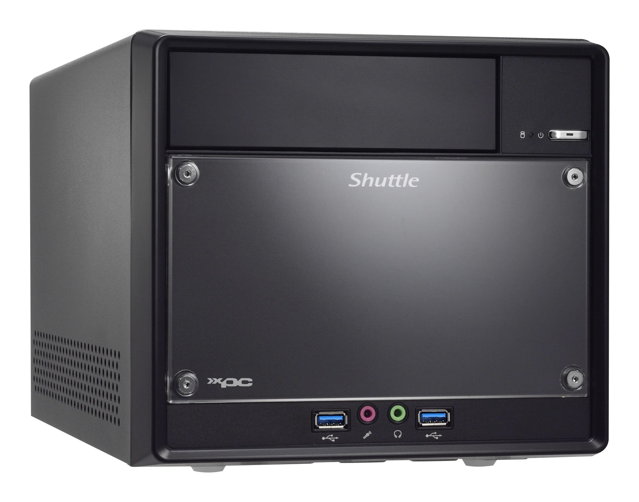 Shuttle XPC Cube SH510R4 Mini Barebone PC - Intel H510 Chipset, Supports 11th/10th Gen Intel CPUs (125W TDP), No RAM/Storage/OS Included - 300W 80 Plus Bronze PSU, Compact Black Design - Perfect for Home Office, Gaming, and Digital Signage Solutions
