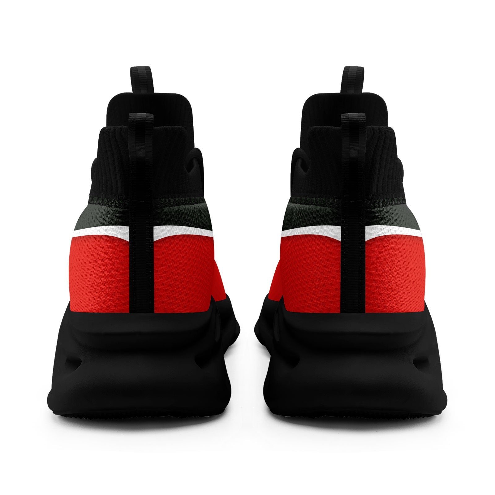 Custom Forest Red Maxsoul Shoes - Personalized Sneakers for Men & Women | Breathable Comfortable Running Shoes | Perfect for Gym, Jogging, and Casual Wear (Model: FN030A E020011 Size 11)