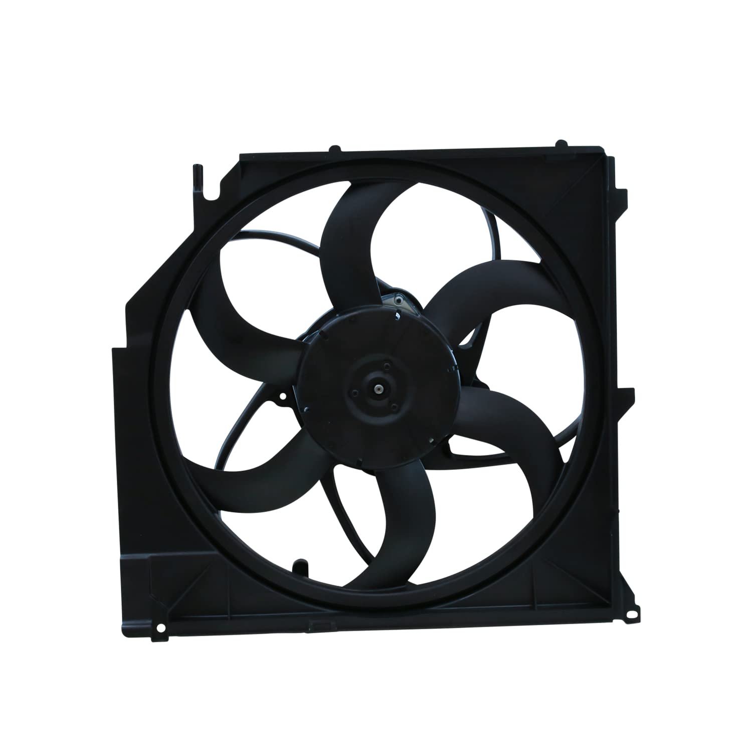 TYC Cooling Fan Assembly Replacement for Chevy Silverado 1500 2500 3500 - High Performance Radiator Cooling Fan with Motor - Perfect for Overheating Prevention & Engine Cooling in Hot Weather
