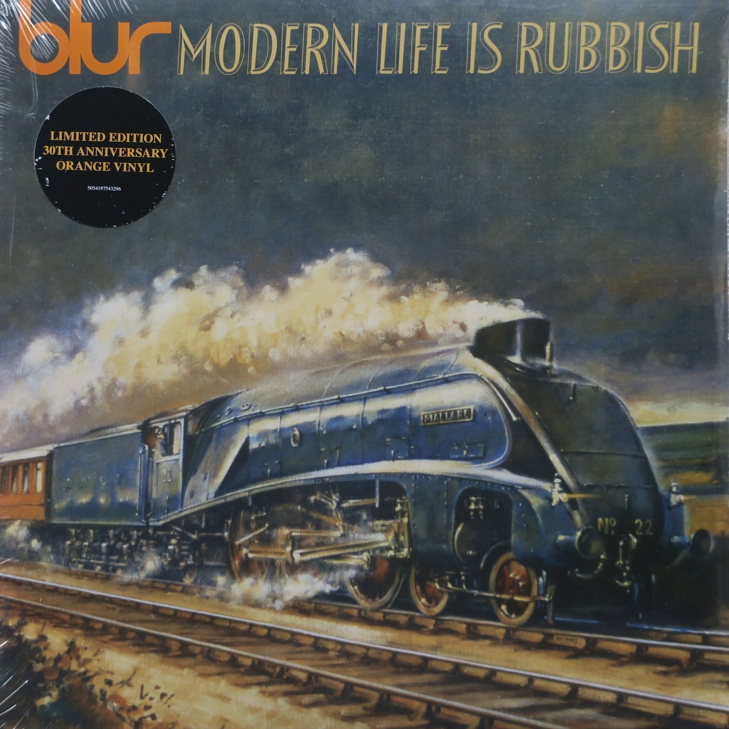 BLUR 'Modern Life Is Rubbish' 30th Anniversary Limited Edition ORANGE Vinyl 2LP Record – Collectible British Rock Album for Music Lovers & Vinyl Enthusiasts (Perfect for Home Listening, Gifts & Music Collections)