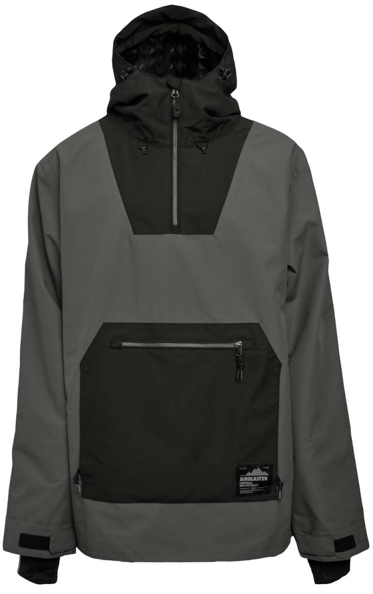 Airblaster Freedom Shell Pullover 2024 - Waterproof & Breathable Ski Jacket for Men & Women | Perfect for Snowboarding, Skiing & Winter Outdoor Adventures