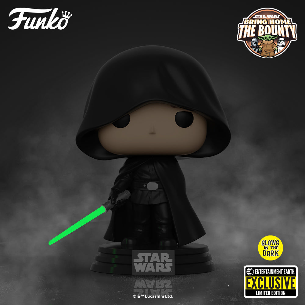 Funko Pop! Luke Skywalker Collectible Figure - Star Wars: The Mandalorian Series - Perfect for Display, Gifts & Star Wars Fans Collection