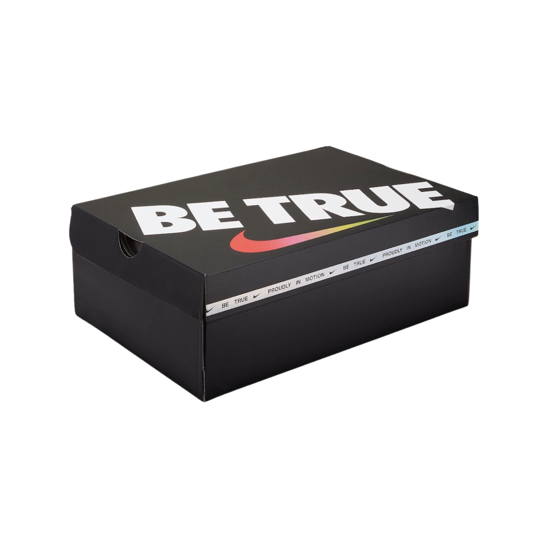 Nike Dunk Low Be True White Summit Rainbow Sneakers - LGBTQ+ Pride Shoes for Men & Women - Casual Streetwear & Running Shoes for Everyday Wear
