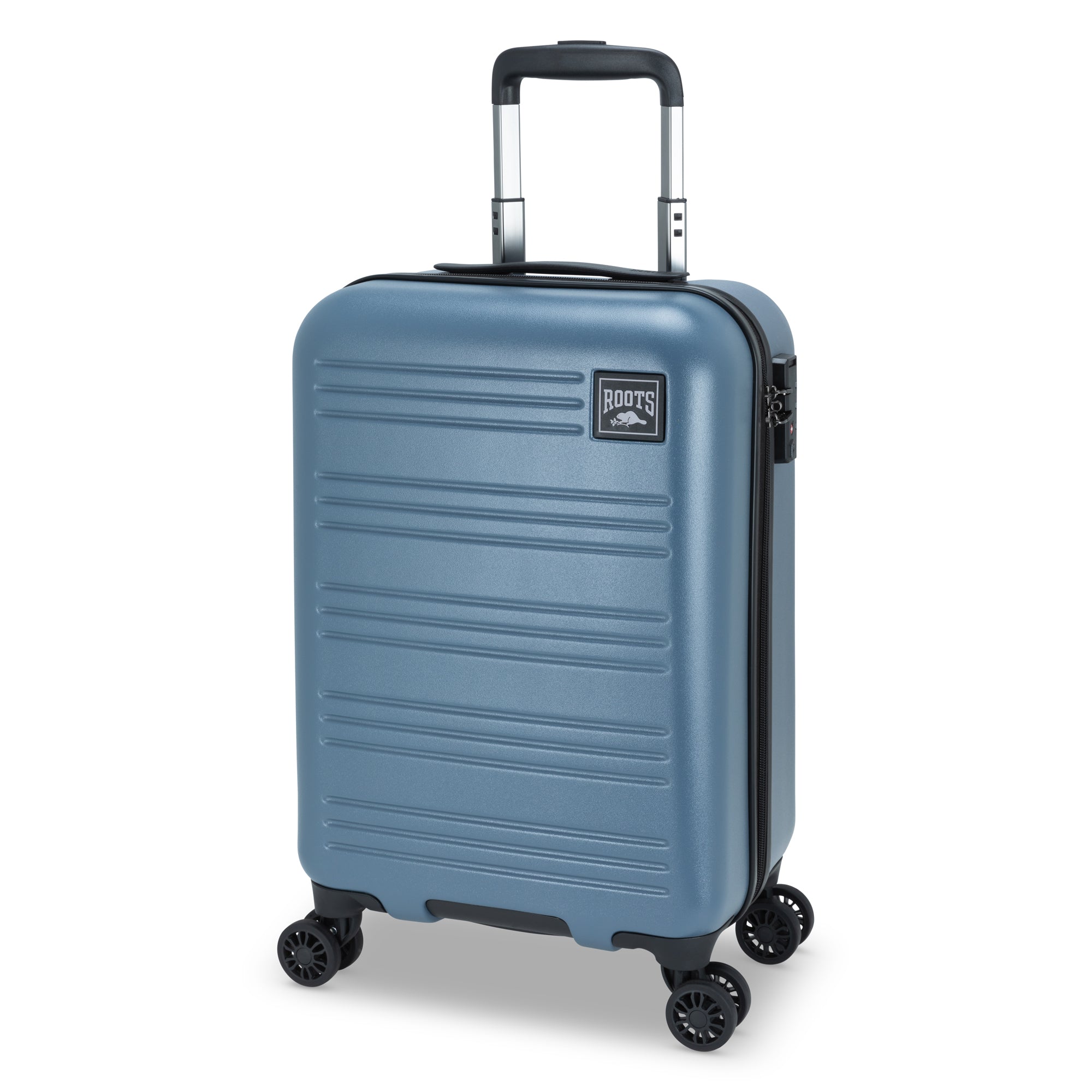 Roots Chalet Spinner Carry On Luggage - Lightweight Expandable Suitcase with 360° Wheels for Air Travel, Business Trips & Weekend Getaways