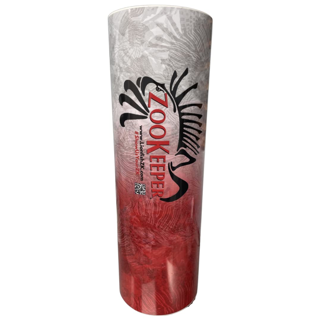 ZooKeeper Red & Grey Chew Tube for Dogs - Durable Pet Chew Toy for Aggressive Chewers - Perfect for Teething Puppies & Boredom Relief - Indoor & Outdoor Use