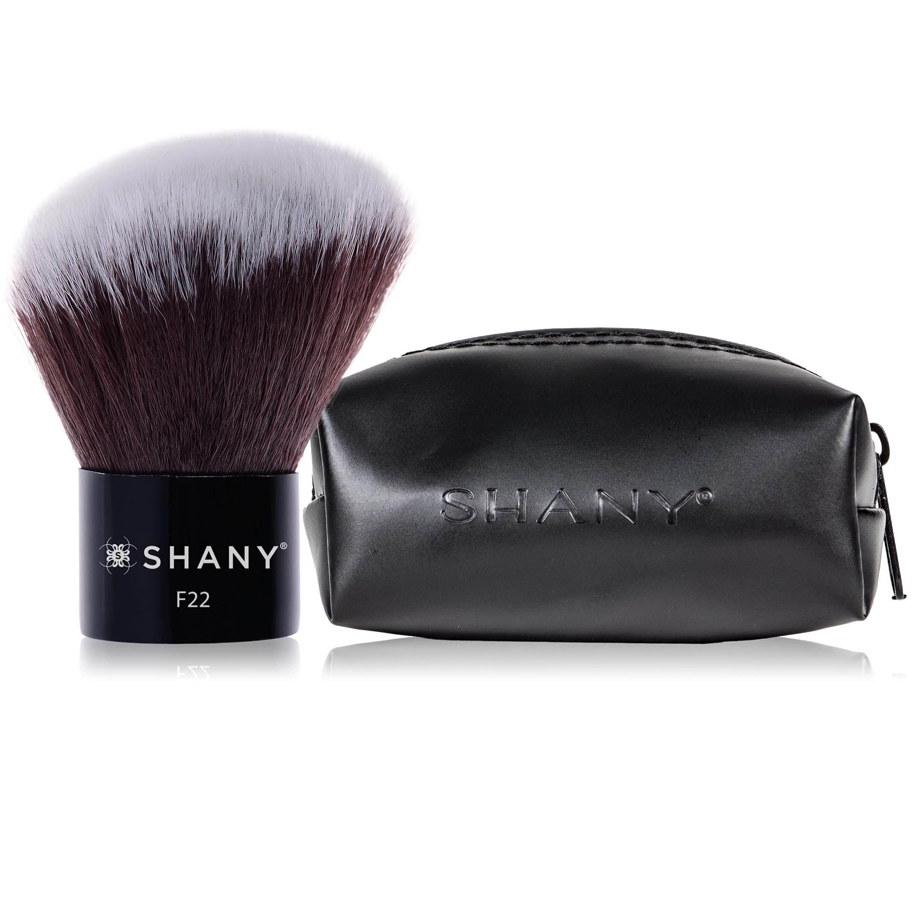 Premium Kabuki Makeup Brush Set - Soft & Dense Vegan Bristles for Flawless Powder & Foundation Application - Perfect for Travel, Professional Makeup & Everyday Beauty Routine