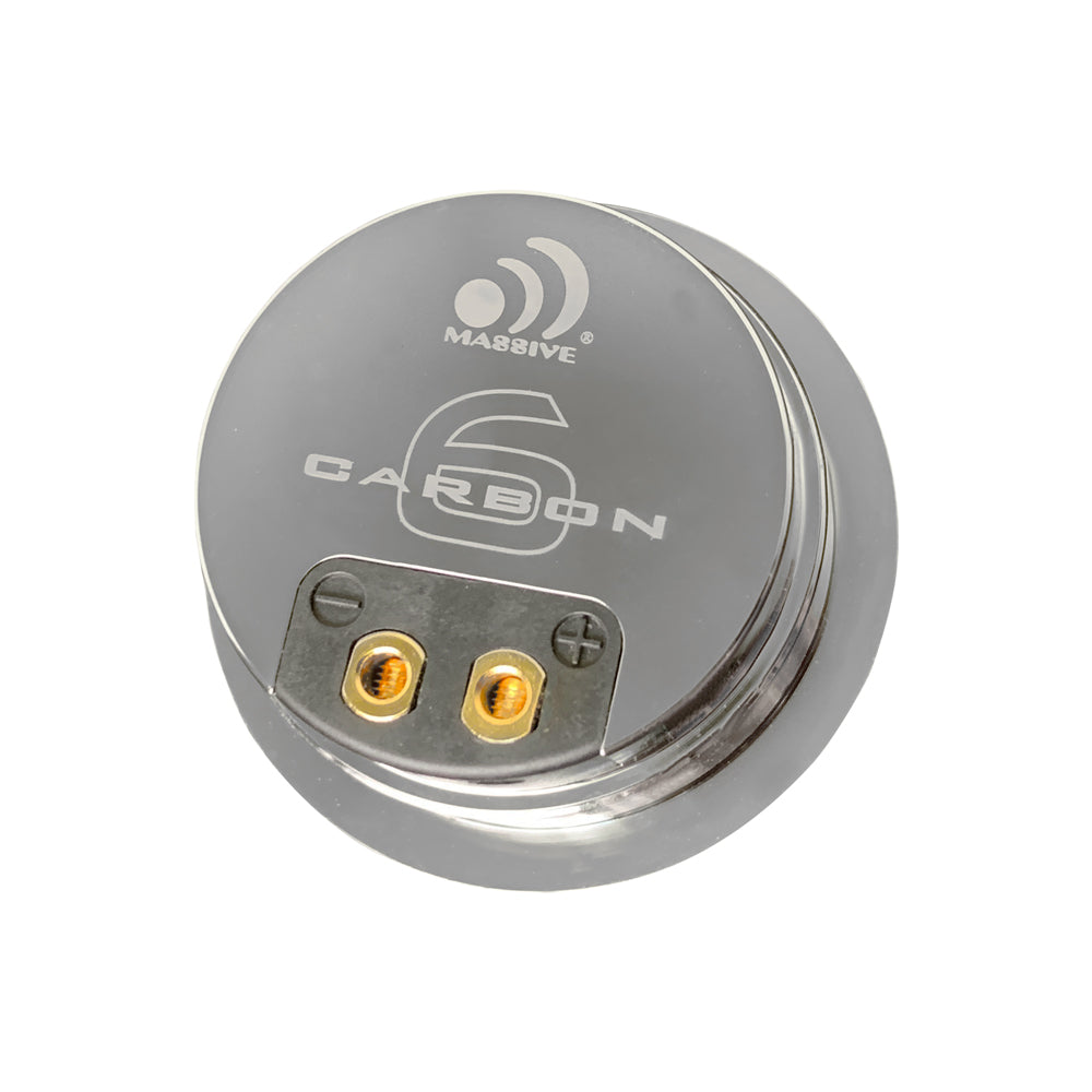 CT25 Carbon Series 25mm Silk Tweeter Set - High Performance Audio Tweeters for Car & Home Stereo Systems