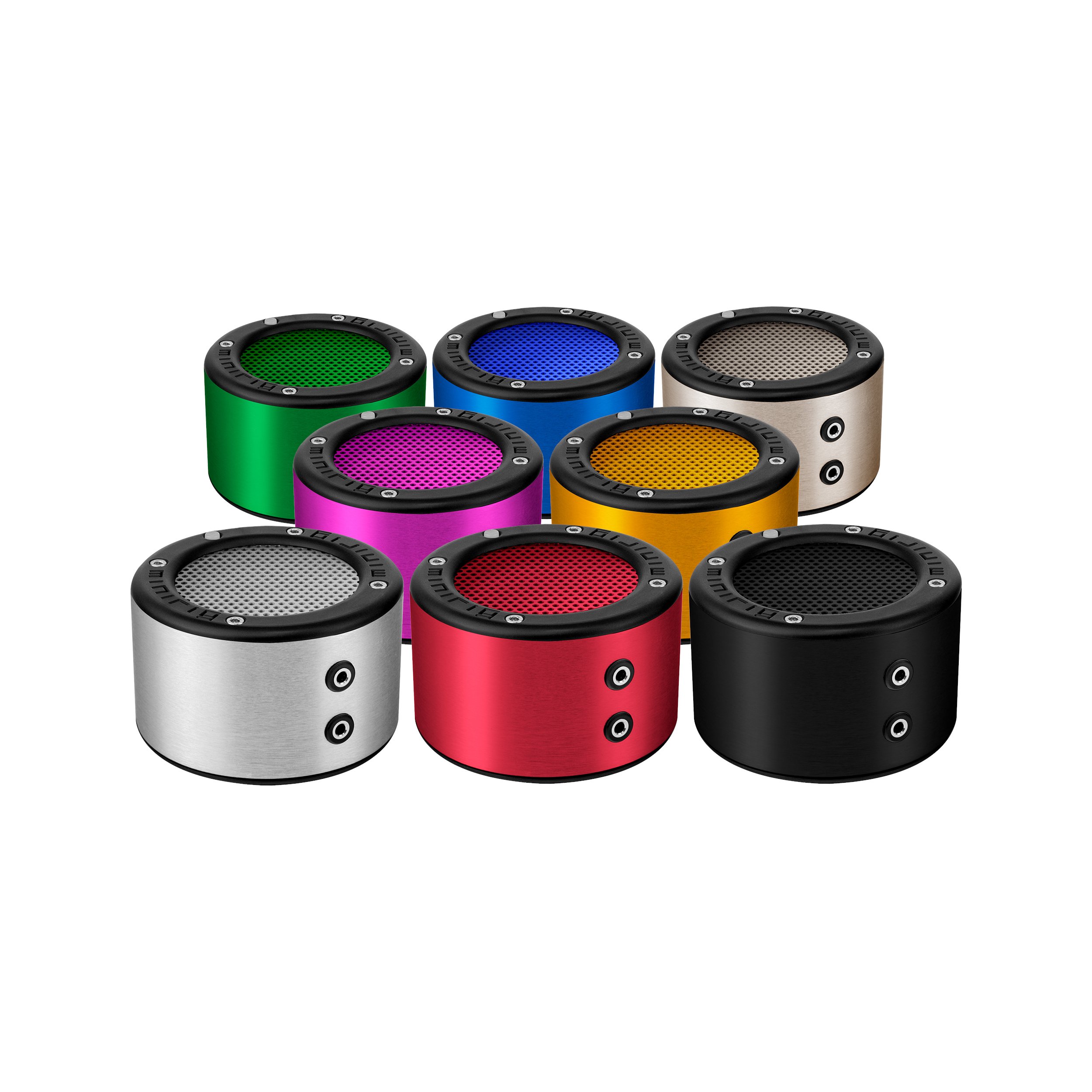 MINIRIG Mini Portable Rechargeable Bluetooth Speaker - 30 Hour Battery Life - Premium Stereo Sound - Wireless Speaker for Travel, Outdoor, Home & Party - Purple