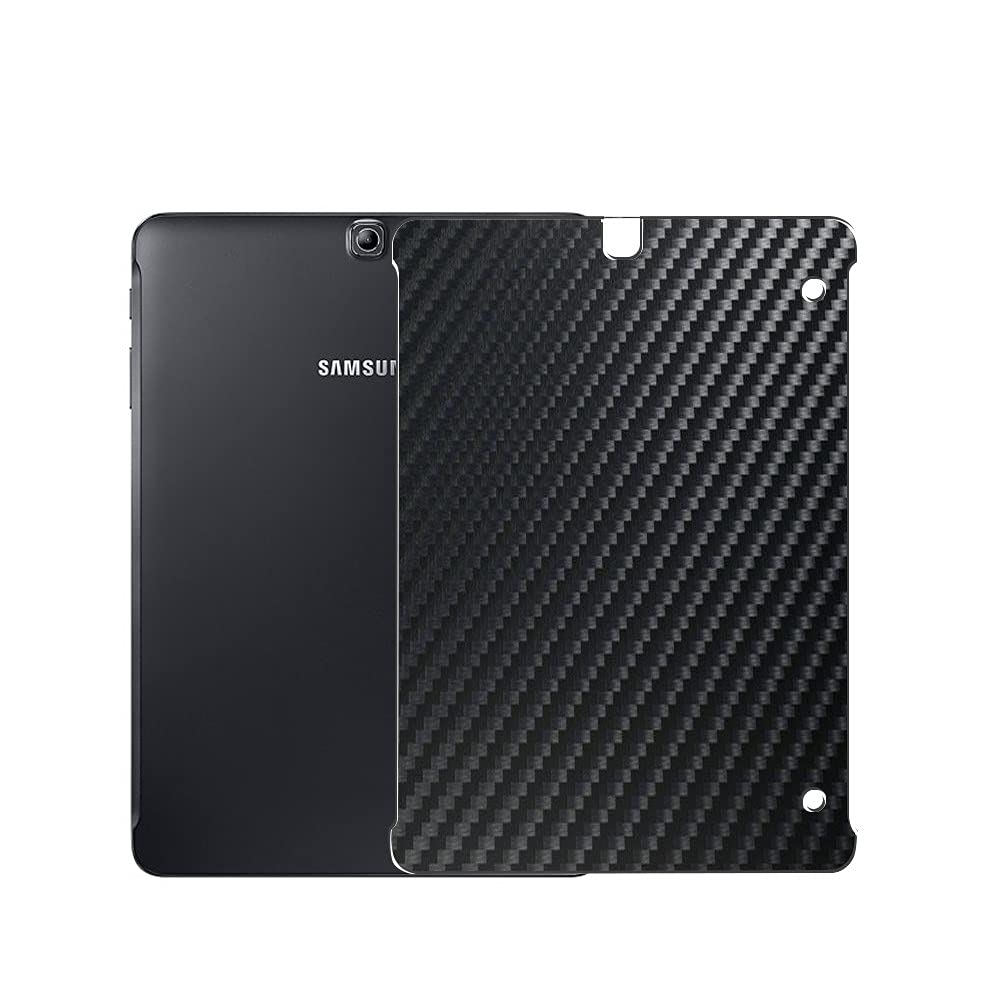 2 Pack Samsung Galaxy Tab S2 9.7 (2016) Screen Protector Film - Compatible with T813N/T819N/T810/T815 Models | Anti-Scratch Back Panel Guard (Not Tempered Glass) - Perfect for Travel, Work & School Use - Black