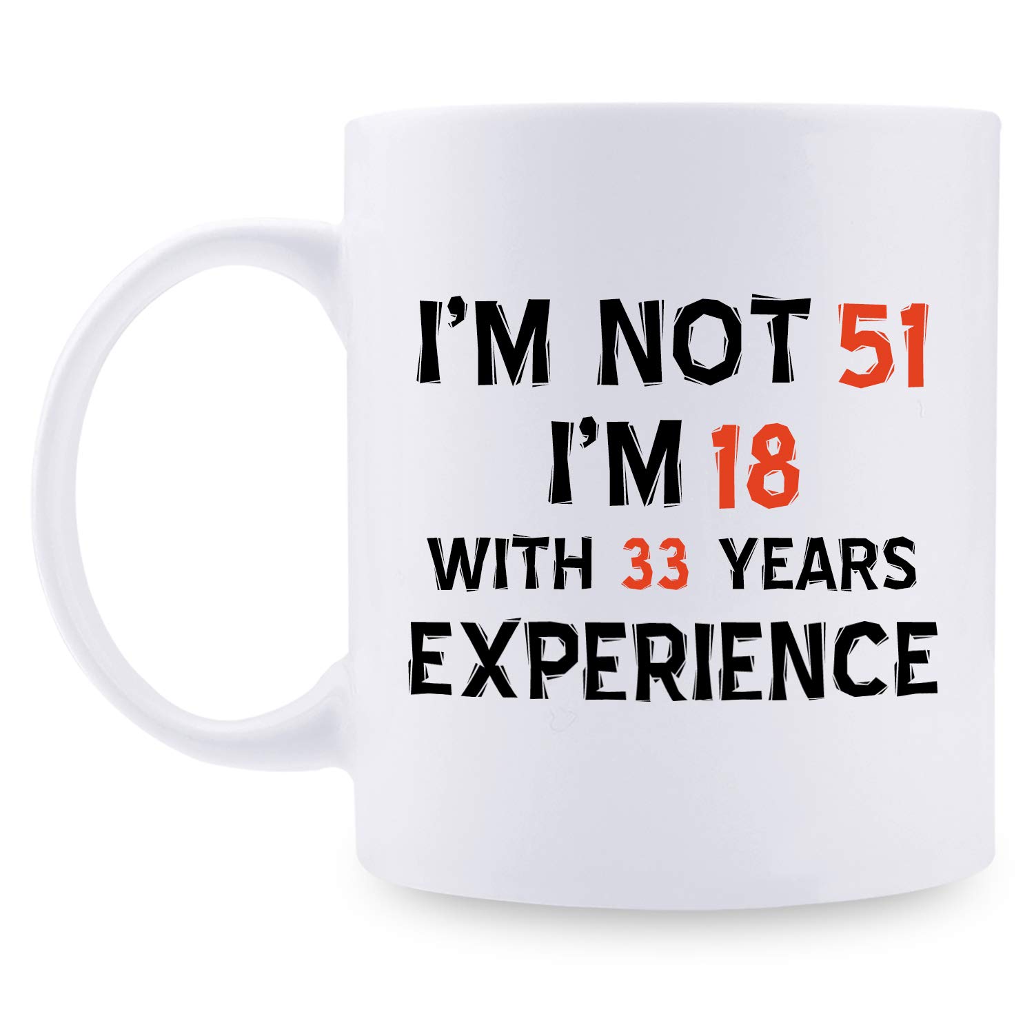 1971 Vintage 51st Birthday Gifts for Women - 11oz Funny Coffee Mug for Mom, Wife, Sister, Friend & Coworker - Perfect 51 Year Old Birthday Present - Great for Office, Home & Gift Giving Occasions