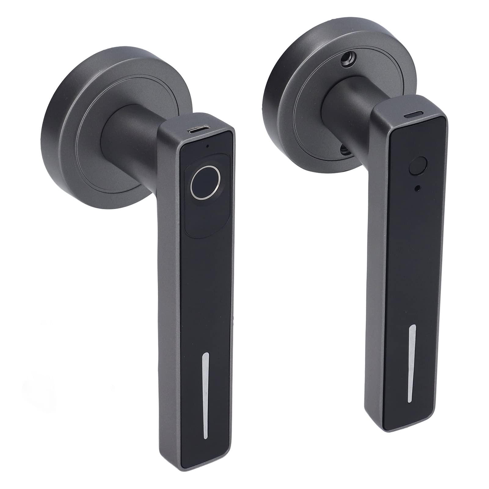 Smart Keyless Entry Door Lock - USB Port, Static Free, Fast Recognition, Rustproof - Ideal for Home & Hotel Security (Easy Installation, Touchless Access)